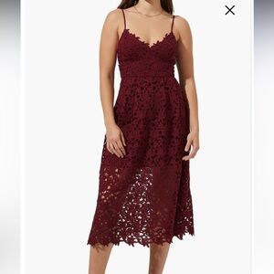 NWT ASTR Lace Midi